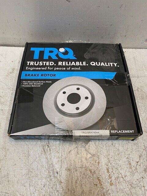 TRQ Brake Rotor BRA74044 | 53050 | 201028 Min Thk 10.4 MM