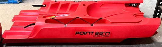 Point 65° N Sweden Modular Kayak Middle Piece Center Module Hull Section Red