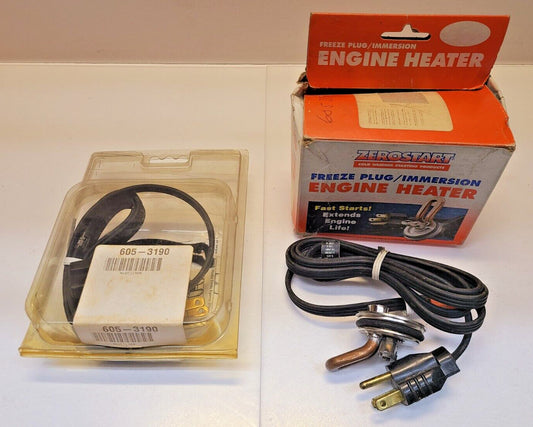 2 Quantity of Zerostart Engine Heaters 605-3190 | 400 WATTS | 20 VOLTS (2 Qty)