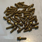 45 Quantity of Hose Barb Hex Fittings 39mm L 10mm Thread 7mm Nose 4mm Nose ID