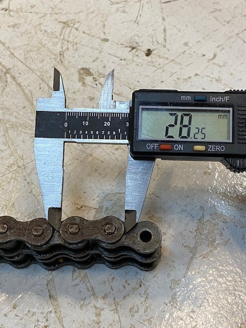 Hitachi 50N Roller Chain 58" Long 36mm Thick