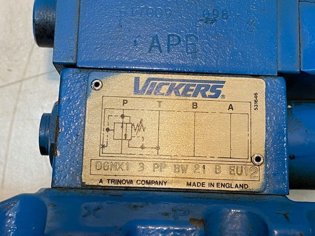 Vickers Hydraulic Proportional Valve KFDG4V386633912 | KFDG5V72C200NXVMU1H112