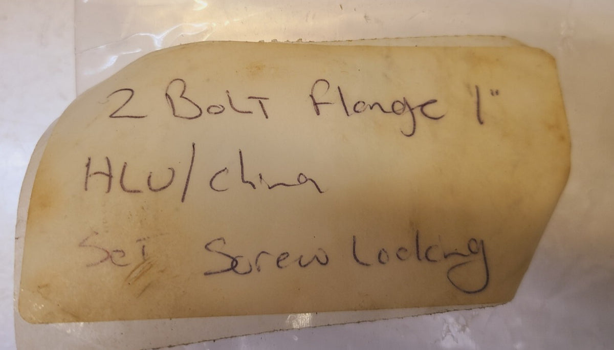 HLU 2-Bolt Flange Bearing 1" FL205S | SB205-16G