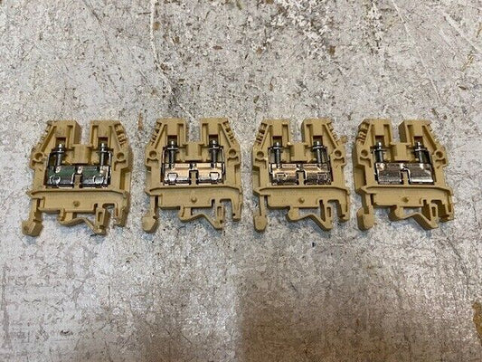 4 Quantity of Cabur CBD.4 IEC60947-7-1 Terminal Blocks (4 Quantity)