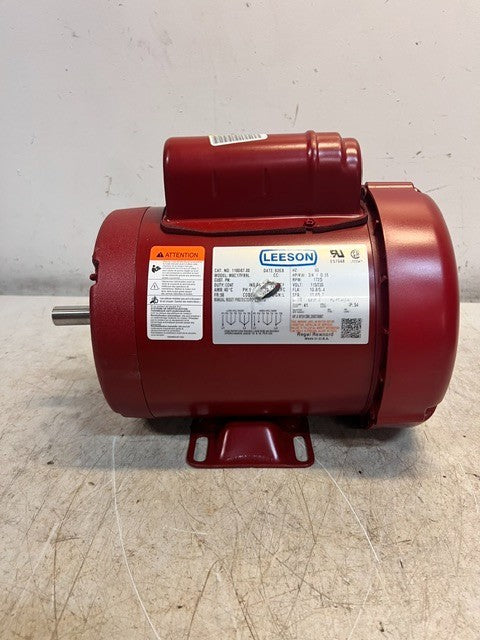 Leeson Farm Duty Electric Motor 110087.00 | 3/4 HP 1725 RPM Single Phase
