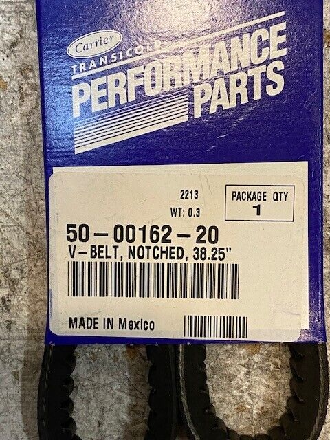 Carrier Transicold Performance Parts 50-00162-20 Notched V-belt 38.25"