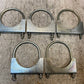 5 Quantity of 5" Muffler Exhaust Clamps DS103A-2 (5 Quantity)