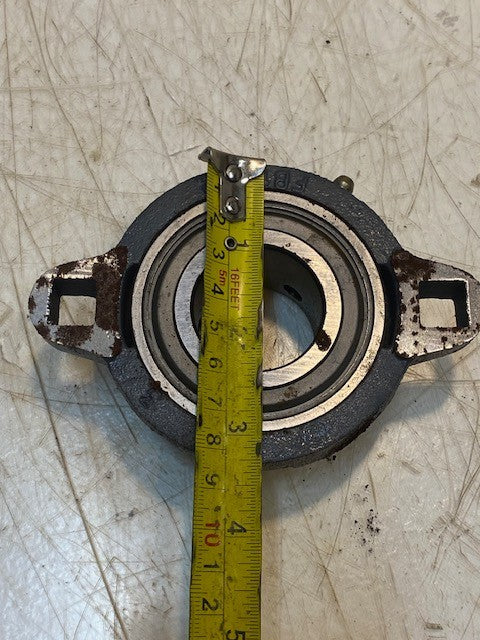 Hub City FB160X1-3/8, 1 3/8" Bore, Flange Bearing Unit, Set Screw, 2-Bolt