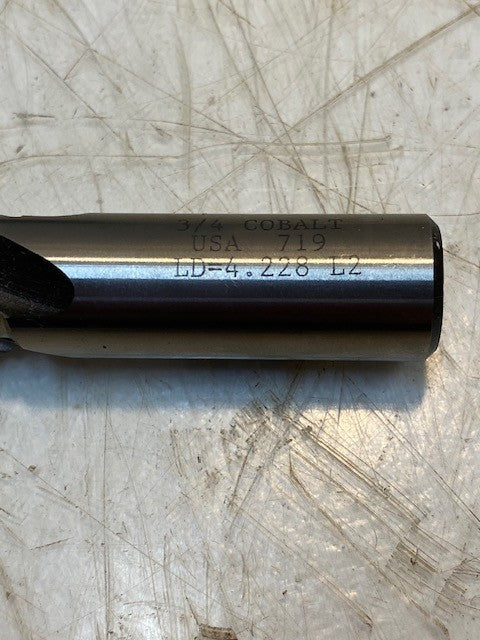 Putnam End Mills 97108 Carbide Cobalt Rougher CB-86 | 3/4 x 3/4 x 3 Flute 4