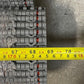2 Qty of Uni Chains Habasit Plastic Conveyor Belts 11PPPA666RUB 68" x 51" -2 Qty