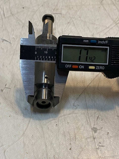 Injector Plunger and Barrel Assembly I-12-99 | 5" Long 15mm End 27mm OD 17mm End