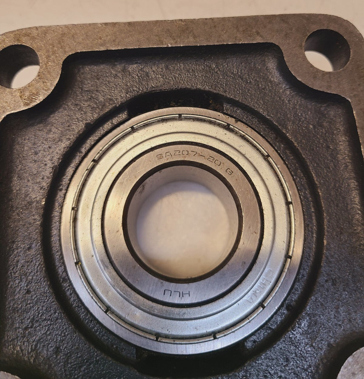 HLU 4-Bolt Flange Bearing 1-1/4"| F207 | SA207-20G