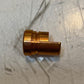 93 Quantity of Copper Screw Machine Nozzle Parts 5mm ID 17mm OD 23mm L (93 Qty)