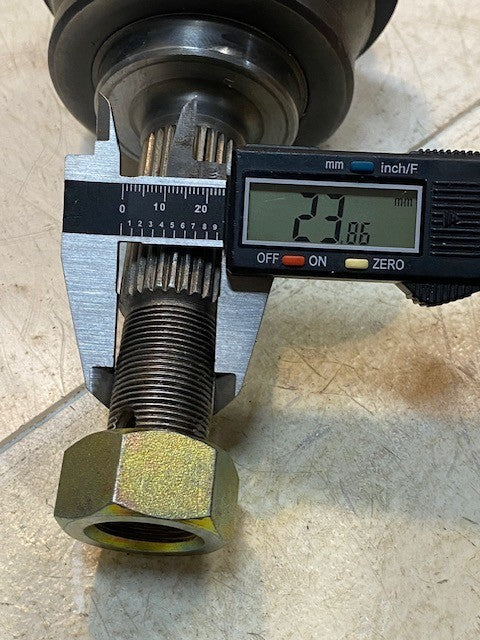 CV Axle Shaft Reman 55-0343 | 24131 | 27-Spline 38" Long 24mm Thread 28mm Shaft