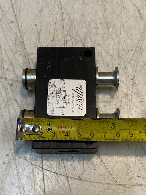 Apsco V-55 Multi-Purpose Hydraulic Air Control Valve Dual Spool 3-Way 2 Position