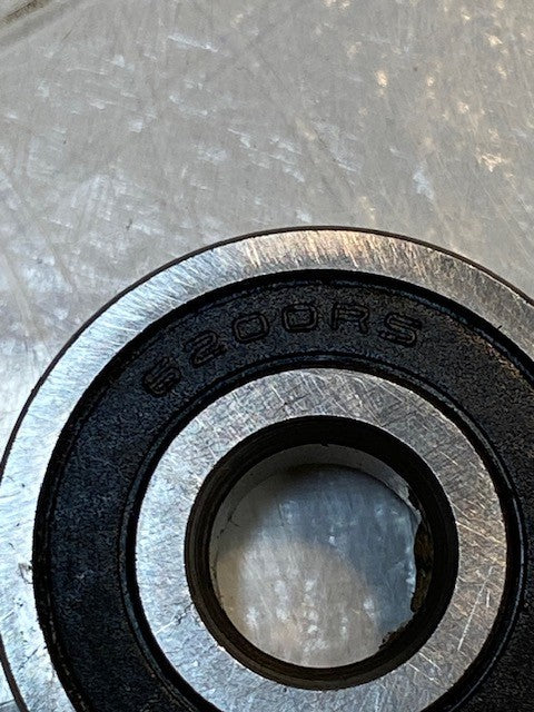 30 Quantity of Deep Groove Sealed Ball Bearings 6200RS 10x30x9mm (30 Quantity)