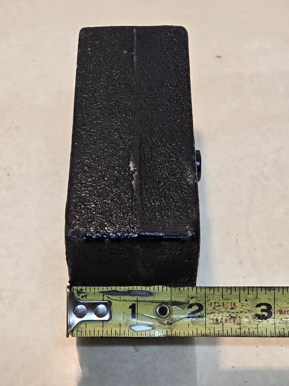 2 Quantity of Cast Iron 2" Lift Blocks 5-11/16" Long 2-3/8" Wide Tapered (2 Qty)