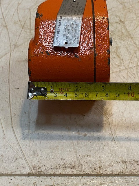 Van Der Graaf Standard Duty Drum Motor Part TM215C40-630 Conveyor Motor Part