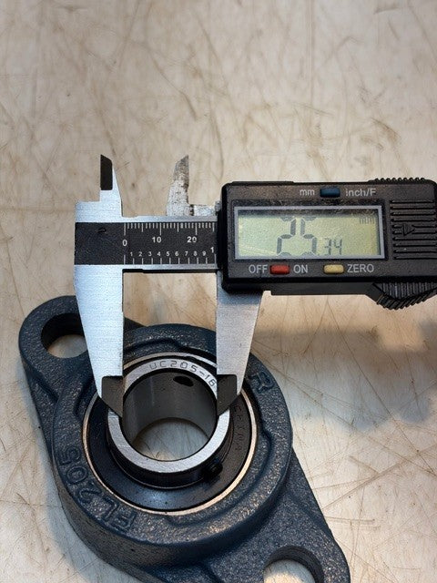 TR Cast Iron 2-Bolt Rhombus Flange Pillow Block Mounted Housing FL205 | UC205-16