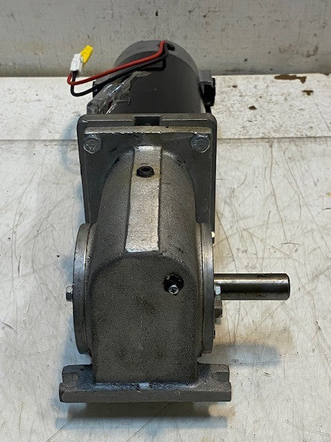 Worm Gear Motor G910105R | 16mm 1-3/4" Shaft 13" Long