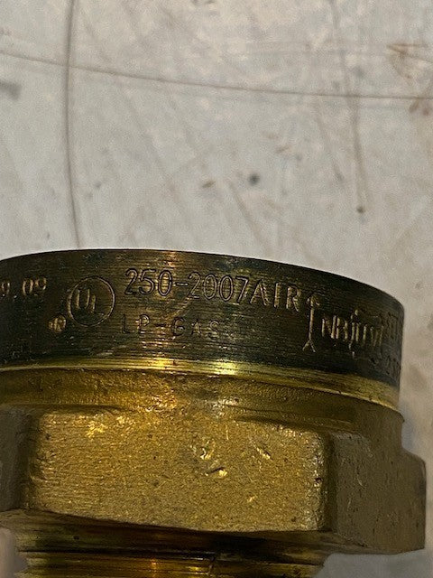 Omeca 250-2007 AIR Safety Valve LP-Gas 1807SCFM-AIR 3/4" 661030