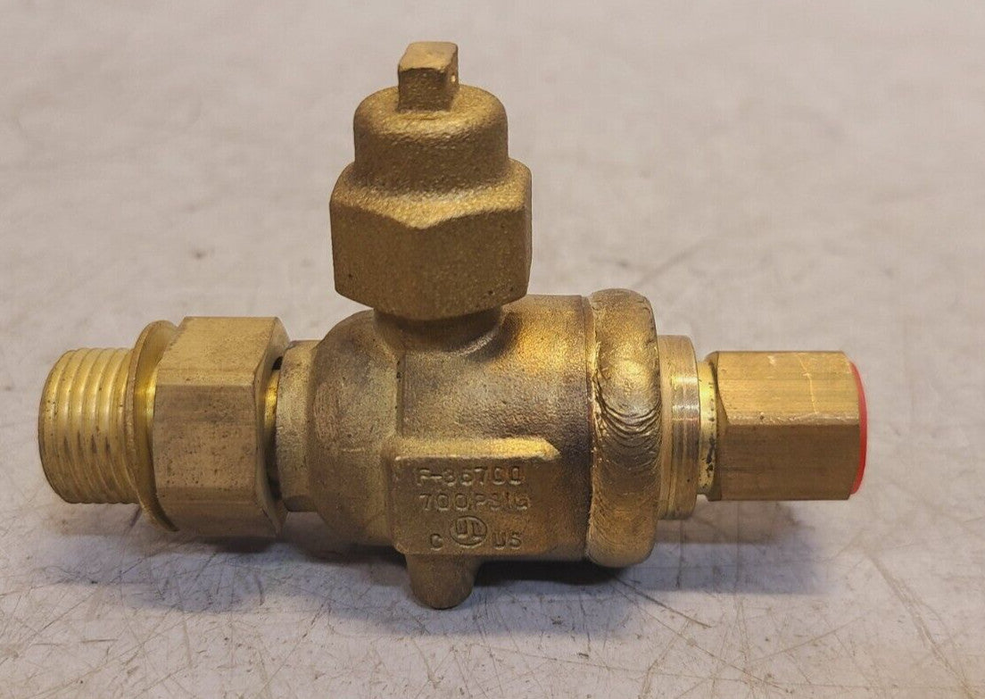 Mueller Straight Through Ball Valve F-36700 | 700 PSIG | 48 BAR
