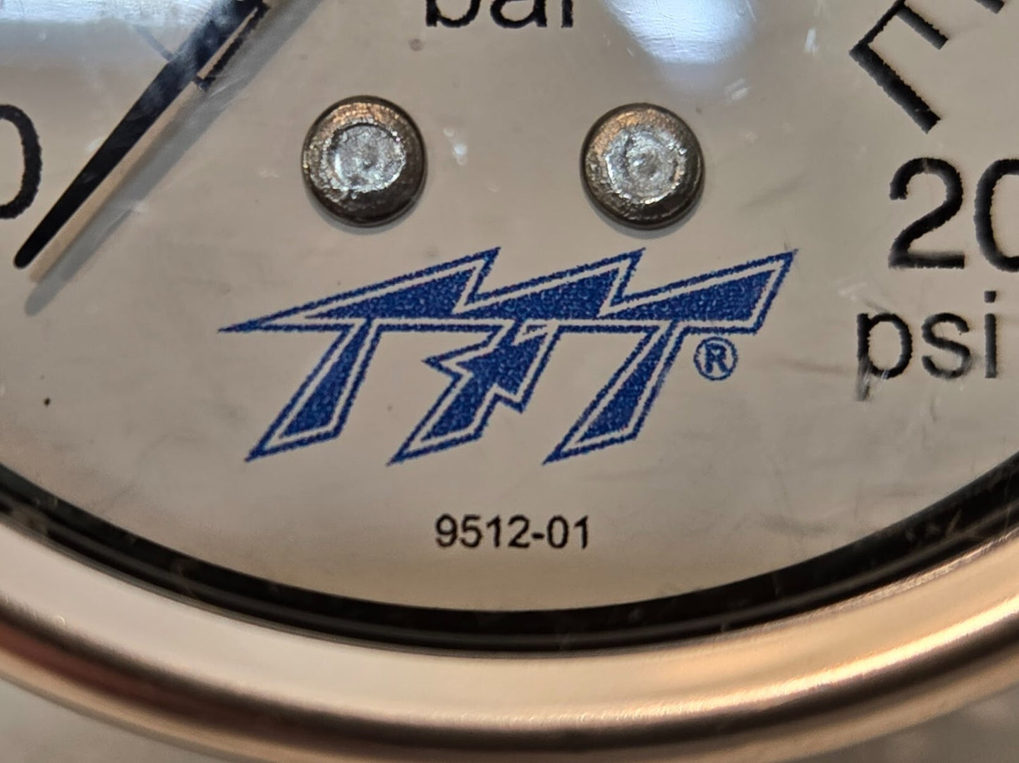 2 Quantity of TFT 9512-01 Liquid Filled Pressure Gauges 238A640 (2 Quantity)