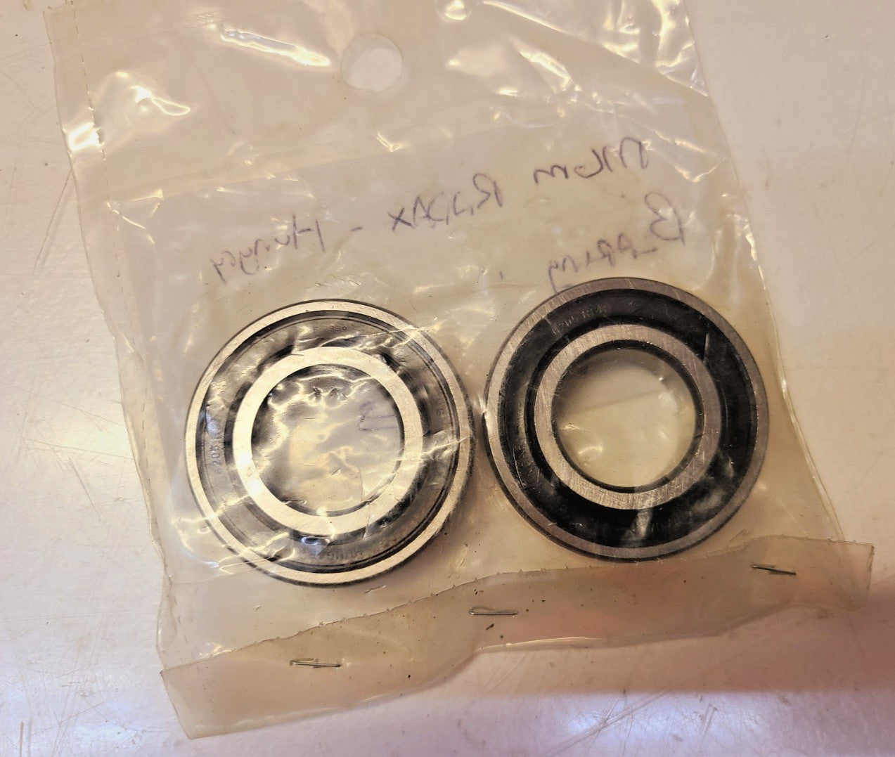2 Quantity of MGM Radax Ball Bearings 6205-2RS (2 Qty)