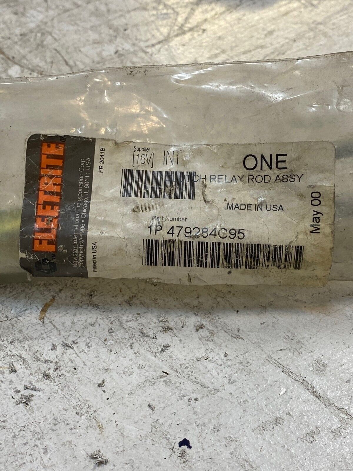 Fleetrite Clutch Relay Rod Assy 479284C95