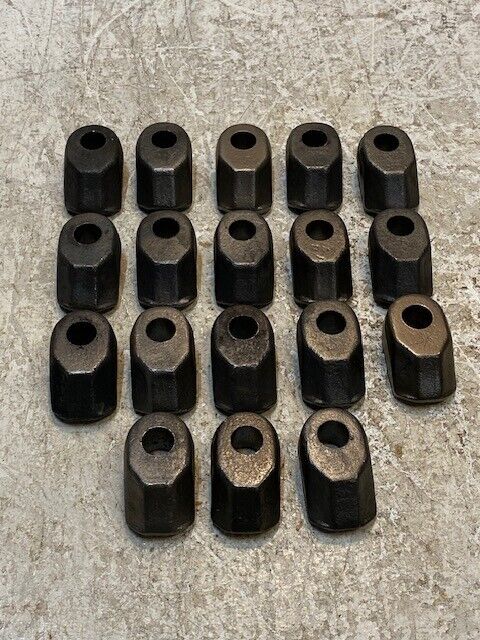 18 Qty of Weld-On Cutter Mini Blocks Digger Bullets 42mm L 11mm Bore (18 Qty)