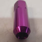 40 Qty of JDMSPEED Purple Aluminum Tuner Racing Lug Nuts M12X1.5 (40 Qty)