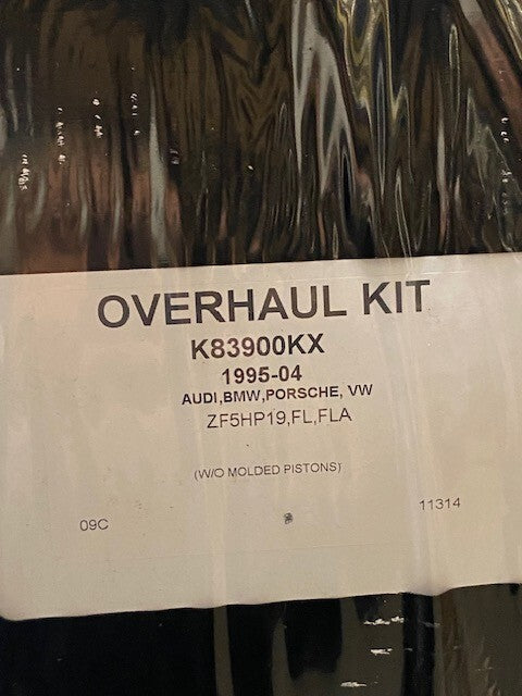 PRECISION K83900KX | ZF5HP19 Overhaul Kit for '95-'04 Audi, VW, BMW, Porsche