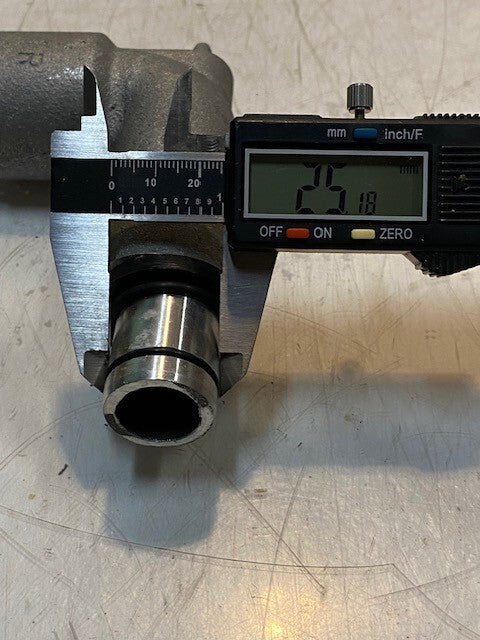 SCIENCO DD6 ALUMINUM ELBOW W/ 1" MALE CAMLOCK EL99 1R
