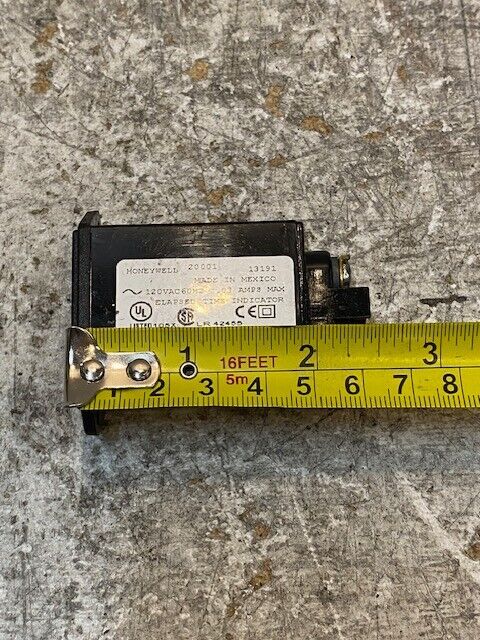 Honeywell Elapsed Time Indicator 13191 | 20001 | LR42455 | 120VAC 60Hz