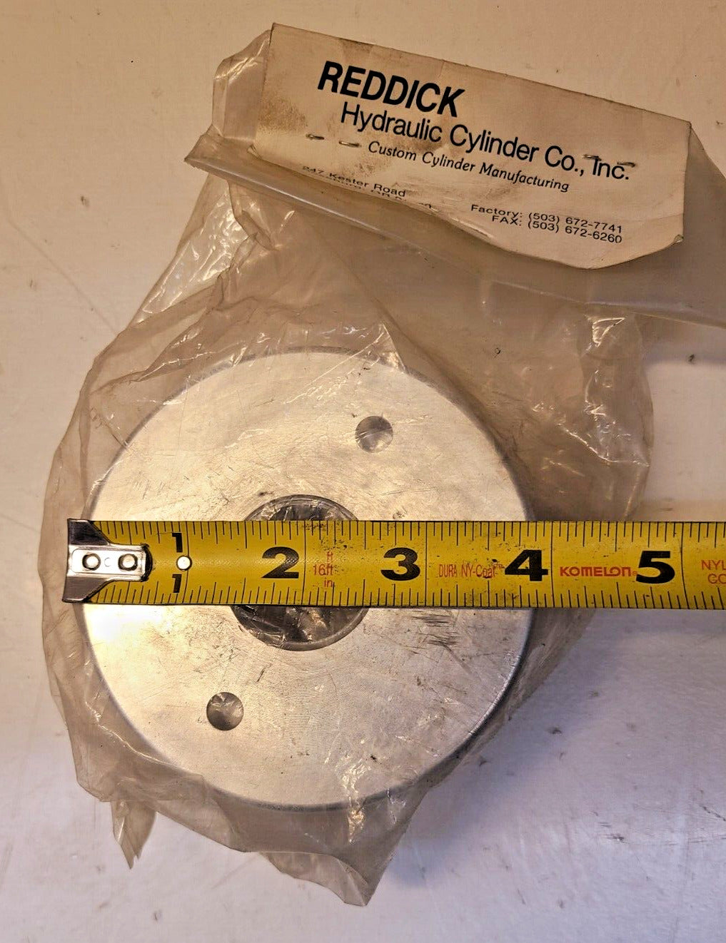 Hydraulic Cylinder Co. Reddick Piston 16015050 | RH 9147