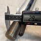 Hydraulic Shaft Tilt Rod Cylinder 38in Long Steel Actuator Ram Assembly