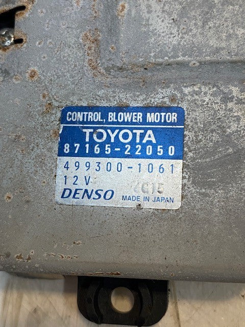 DENSO BLOWER CONTROL MOTOR MODULE 87165-22050 for 2001-2005 TOYOTA LEXUS IS300