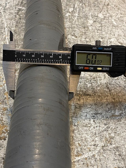 Chicago Fitting Flexible Gas Meter X-Riser XR-27H-20-36-ZDC 40-1/2" Long 60mm OD