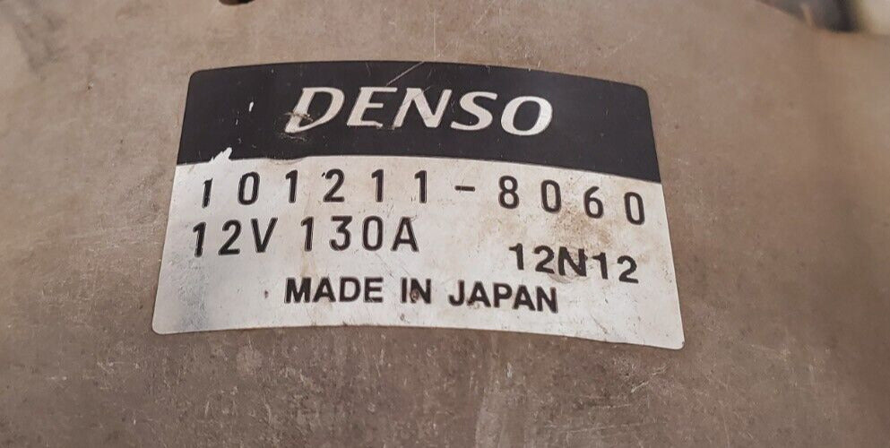 Denso Alternator 101211-8060 | 12V | 130A | 12N12 | LA990009-0586