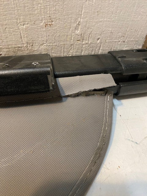 Gray Retractable Rear Trunk Parcel Shelf Cargo Cover Luggage Shade Shield