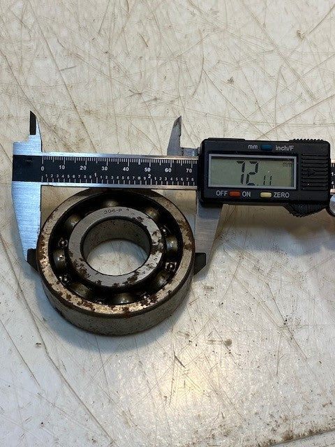 Norma-Hoffman Precision Deep Groove Sealed Ball Bearing 306-P | 30 x 72 x 19mm