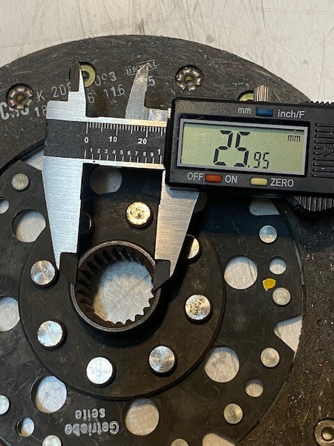 Sachs Clutch Friction Disc SD254 | 26mm Bore 7-3/4" Dia.