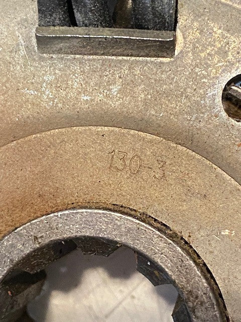 QH Clutch Friction Disc C1034AF | 130-3 | 29mm Bore 8-3/8" Dia.