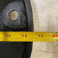 2 Quantity of Steel Pole Holder 14-1/2" x 3-1/8" (2 Quantity)