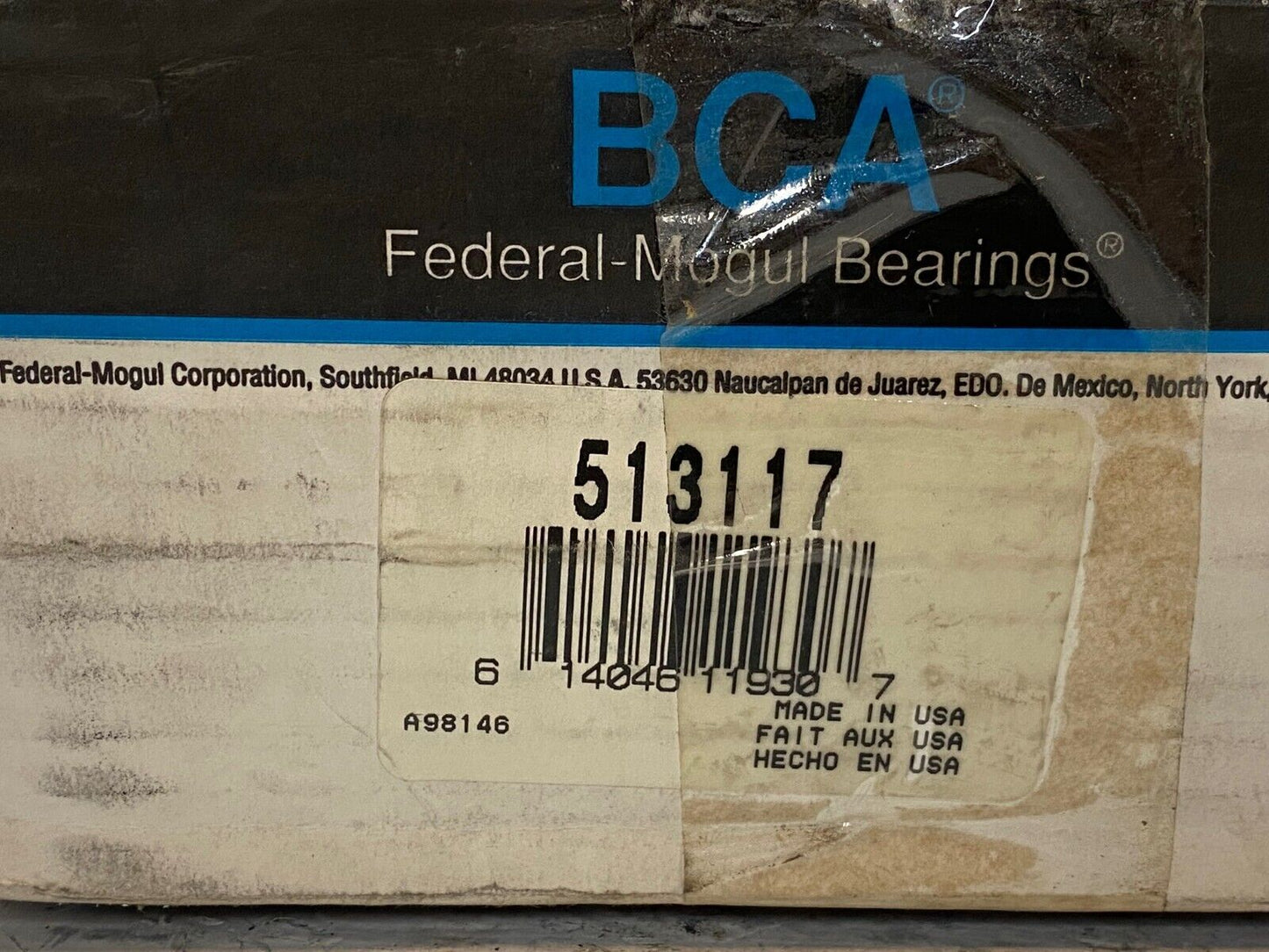 2 Federal Mogul 513117 Axle Bearing & Hub Assemblies (2 qty)