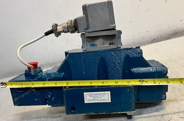 Global Servo Hydraulics Inc. Proportional Servo Valve J663D-109A Heavy Duty Unit