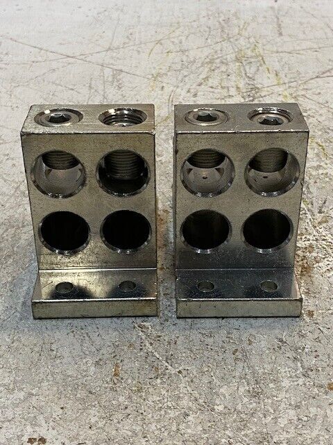 2 Quantity of CMC PV4-600 600KCMIL-2 Lug Terminal Blocks (2 Quantity)