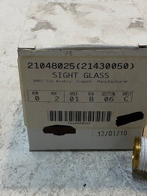 Sight Glass Connector 21048025 | 21430050