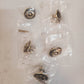 7 Packs of 5 Units of Mgoodoo Bronze Furniture Handle Knobs Closet 1# (35 Qty)