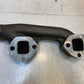 Exhaust Manifold for Cummins | HF 2A | 15" Long 6-1/4" Wide 45mm Bore 16mm Holes